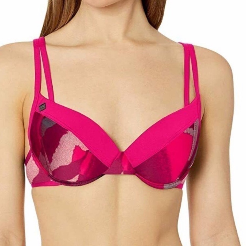 🆕 Lole Kapiti pink & red adjustable bikini…